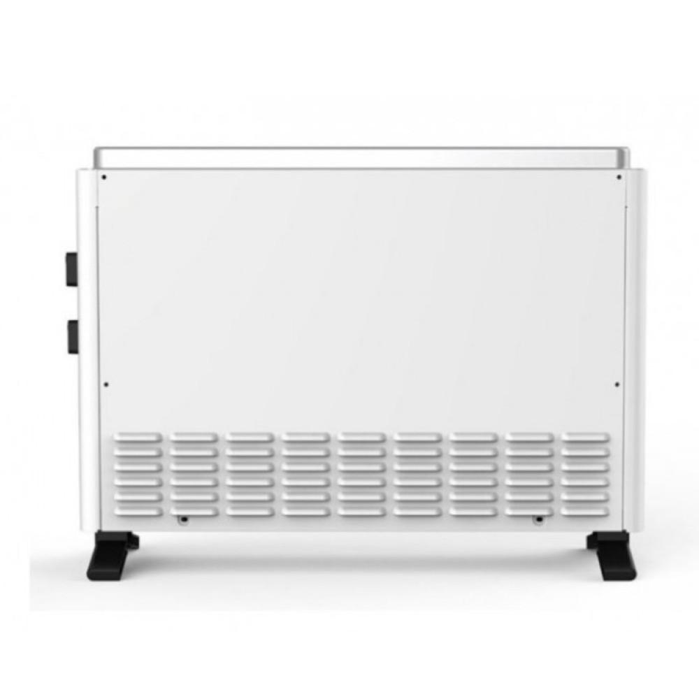 Конвектор електричний Midea NDK20-21A Підлоговий 2,0 кВт, площа обігріву 25 кв.м., білий (000004024)
