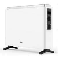 Конвектор електричний Midea NDK20-21A Підлоговий 2,0 кВт, площа обігріву 25 кв.м., білий (000004024)