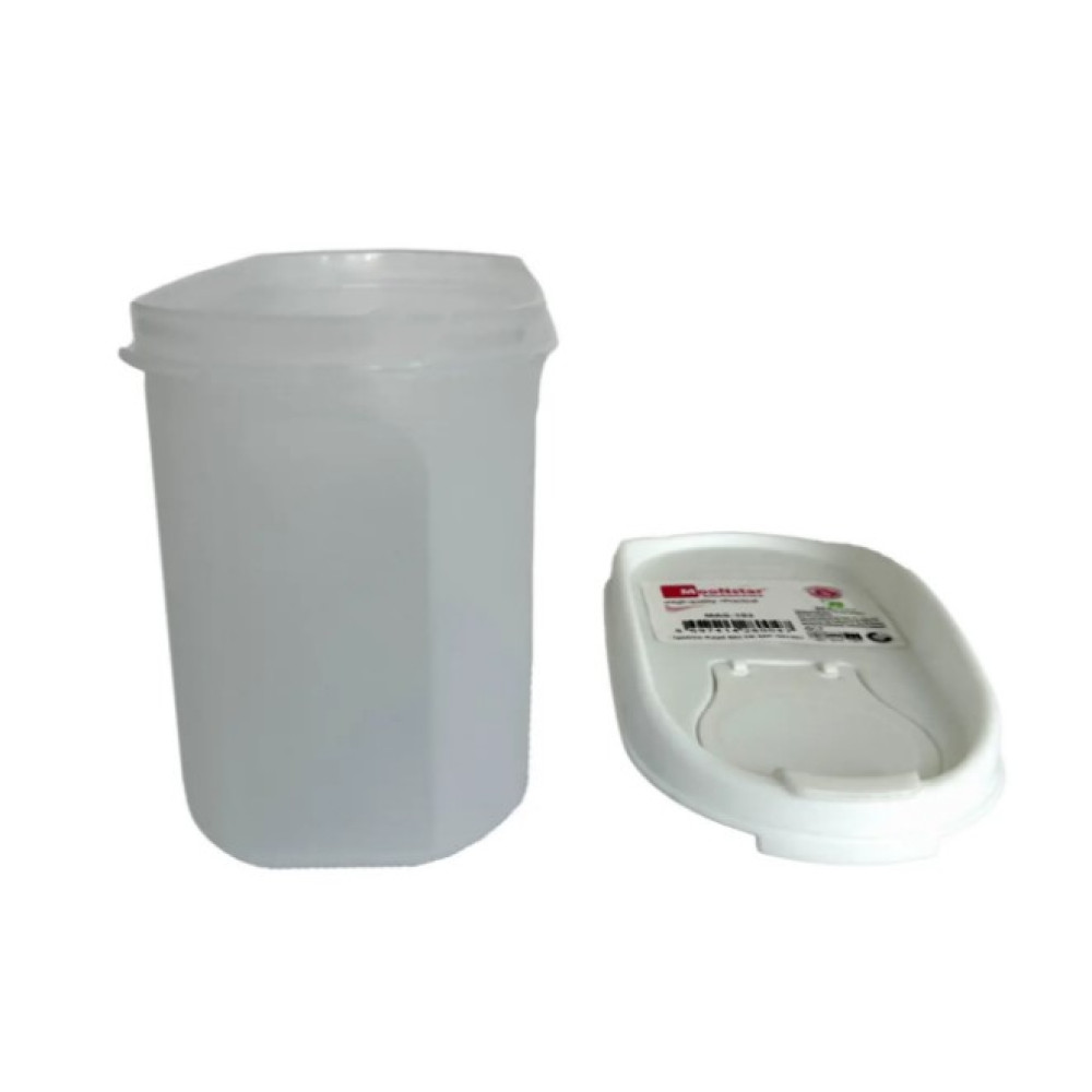 Контейнер пластиковий харчовий Motek з кришкою Legume Box 1,2 л (MAS-103)