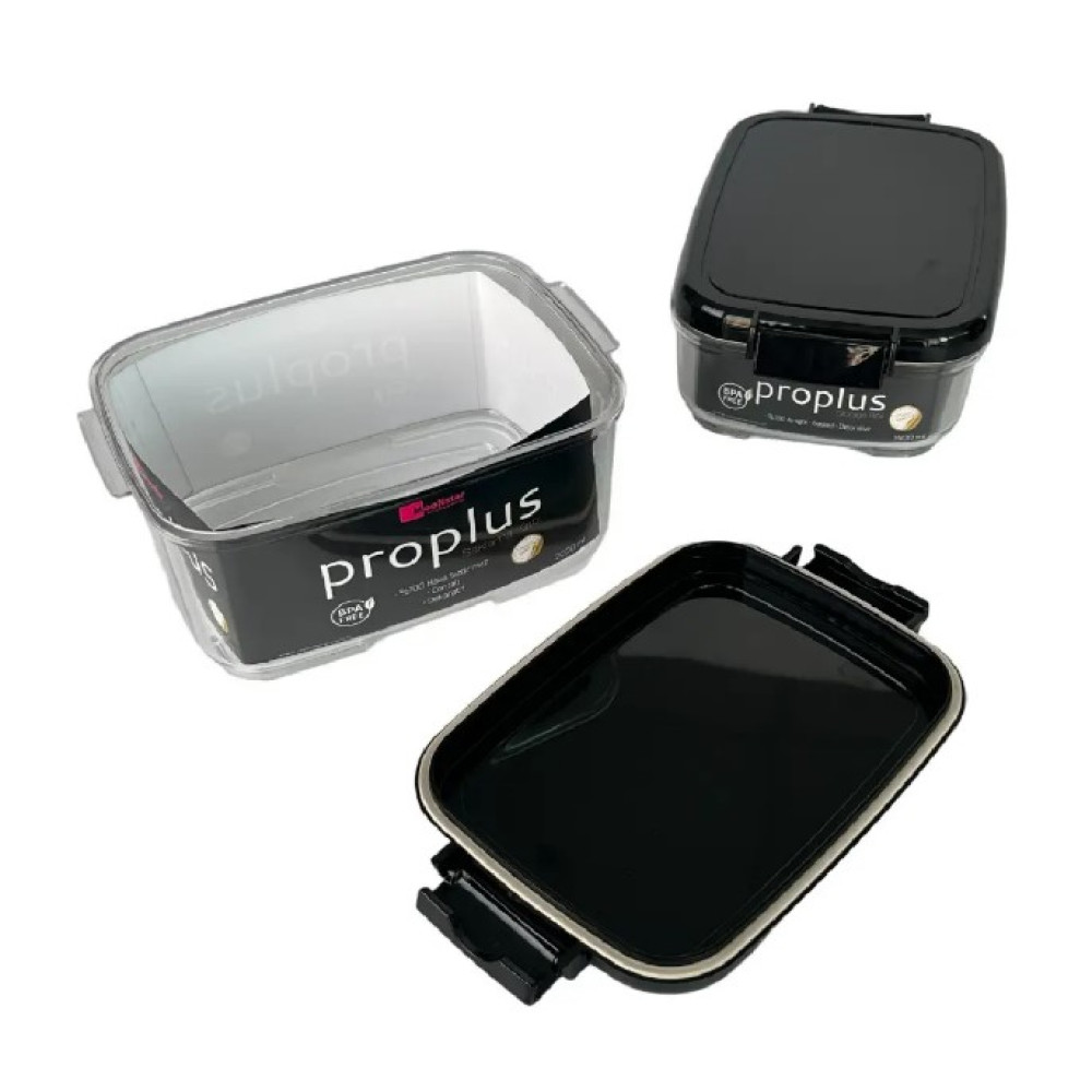 Набір контейнерів акрилових Motek ProPlus 2 шт прямокутної форми на 1,4 л і 2 л (PRO-233)