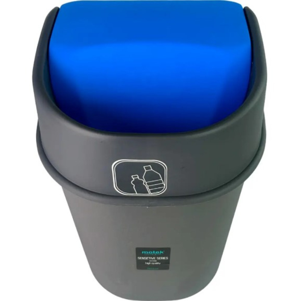 Контейнер для сортировки мусора Motek 22 л для пластика (СPY-115 М)