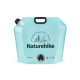 Складаний контейнер для води з поліетилену Naturehike CNK2450CF027, 10 л, блакитний (6927595796696)