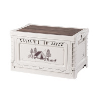 Складаний контейнер Naturehike CNH22SN019 50 л, світло-сірий (6975641886433)