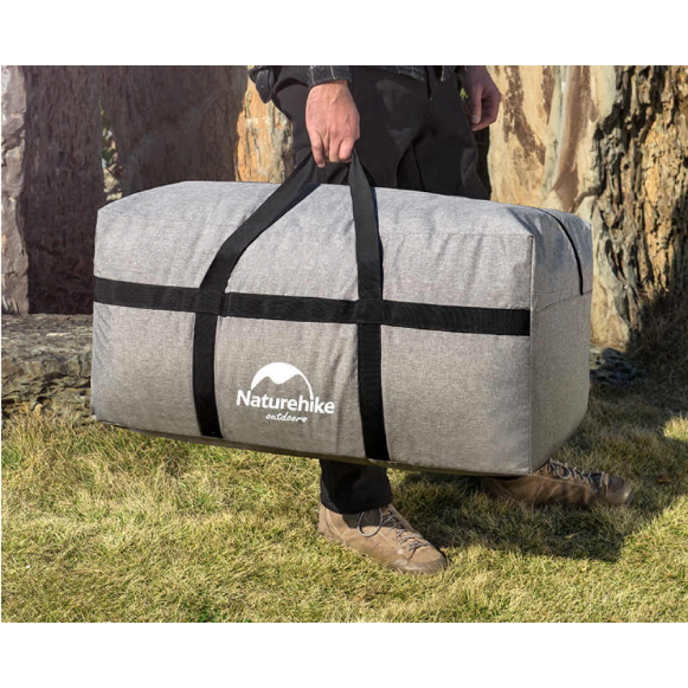 Сумка для зберігання портативна Naturehike NH17S021-L 100 л темно-сірий