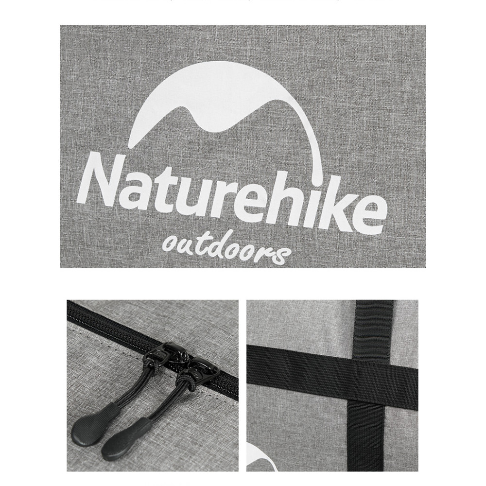 Сумка для зберігання портативна Naturehike NH17S021-L 45 л сірий