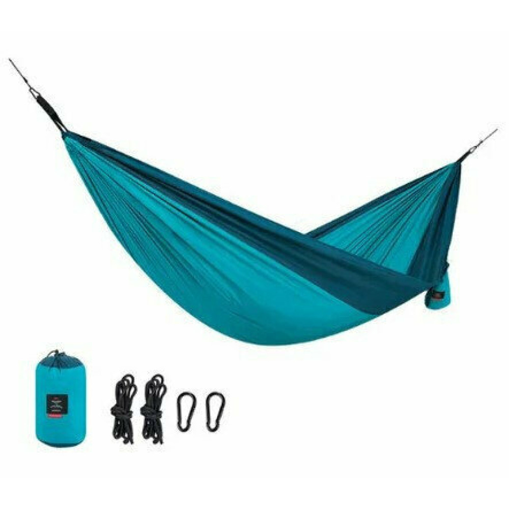 Гамак одномісний Naturehike Single Super light NH17D012-C, 340T polyester блакитний