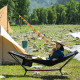 Гамак розкладний одномісний Naturehike Outdoor Folding Hammock NH20JJ011 300D Oxford чорний