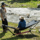 Гамак розкладний одномісний Naturehike Outdoor Folding Hammock NH20JJ011 300D Oxford чорний
