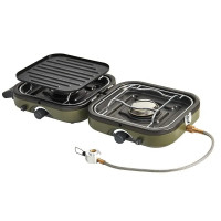 Пальник- гриль газовий подвійний Naturehike NH22RJ003 (6927595708613)