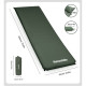 Килимок самонадувний одномісний Naturehike CNK2450WS020, 100 мм, темно-зелений (6927595712740)