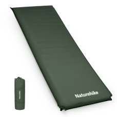 Килимок самонадувний одномісний Naturehike CNK2450WS020, 100 мм, темно-зелений (6927595712740)