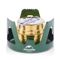 Пальник спиртовий Naturehike Alcohol Burner steel NH18L001-T зелений (6927595725696)