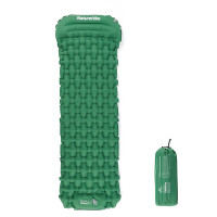 Матрац надувний Naturehike CNK2300DZ0001 із підголовником , темно-зелений (6976023929540)