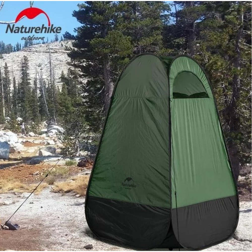 Намет-душ Naturehike NH17Z002-P 190T зелений (6927595721445)