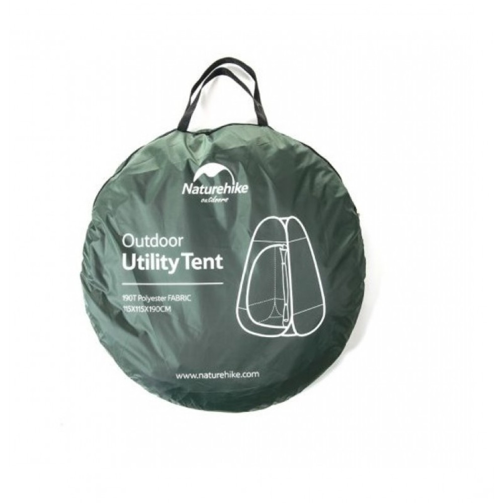 Намет-душ Naturehike NH17Z002-P 190T зелений (6927595721445)