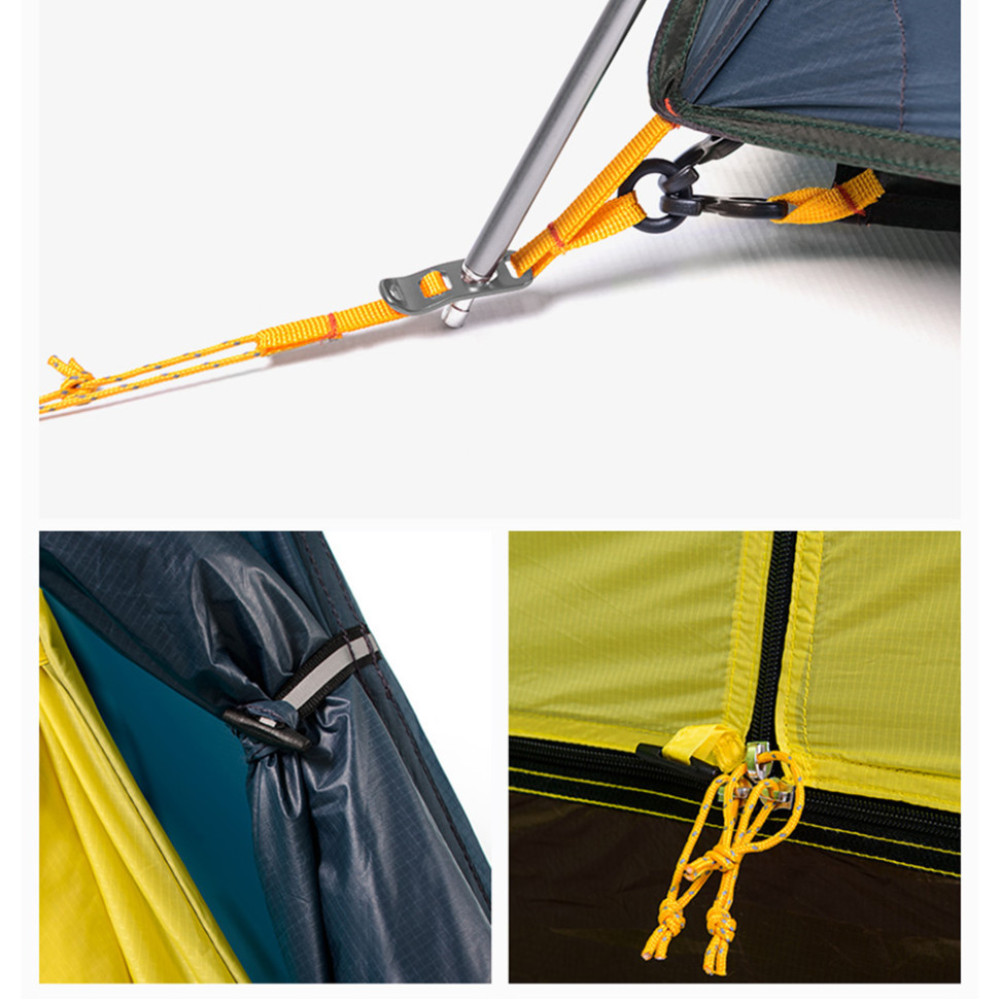 Намет двомісний Naturehike Cloud Peak 2 NH19K240-Y, 15D 6927595736326