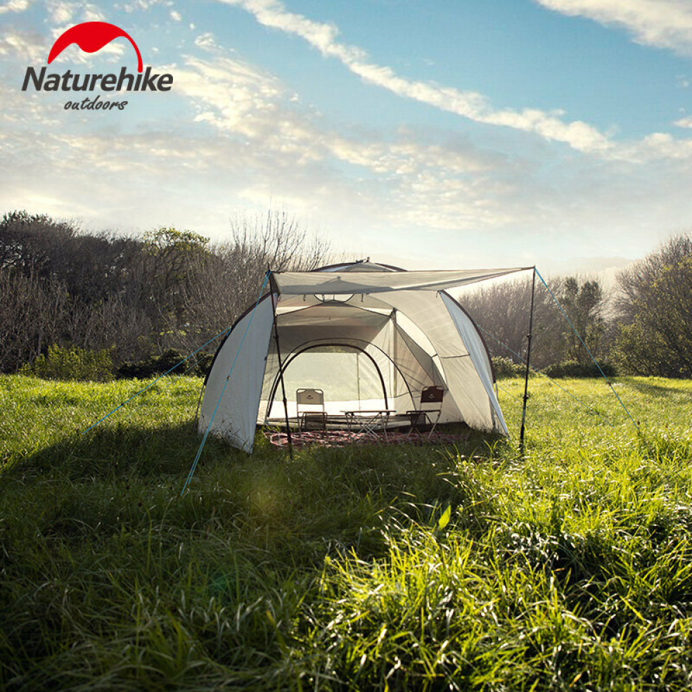 Намет тримісний Naturehike Cloud Fun 210T/Silver Coated (6927595739044)