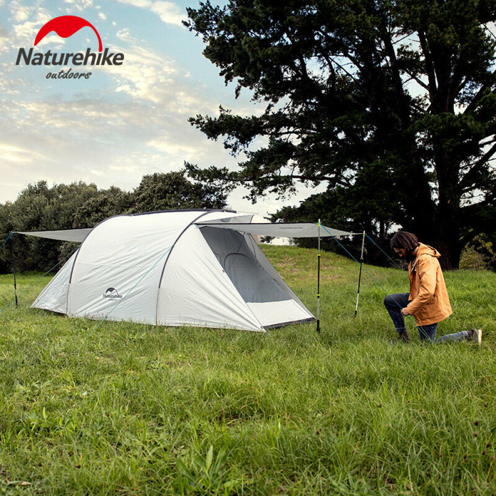 Намет тримісний Naturehike Cloud Fun 210T/Silver Coated (6927595739044)