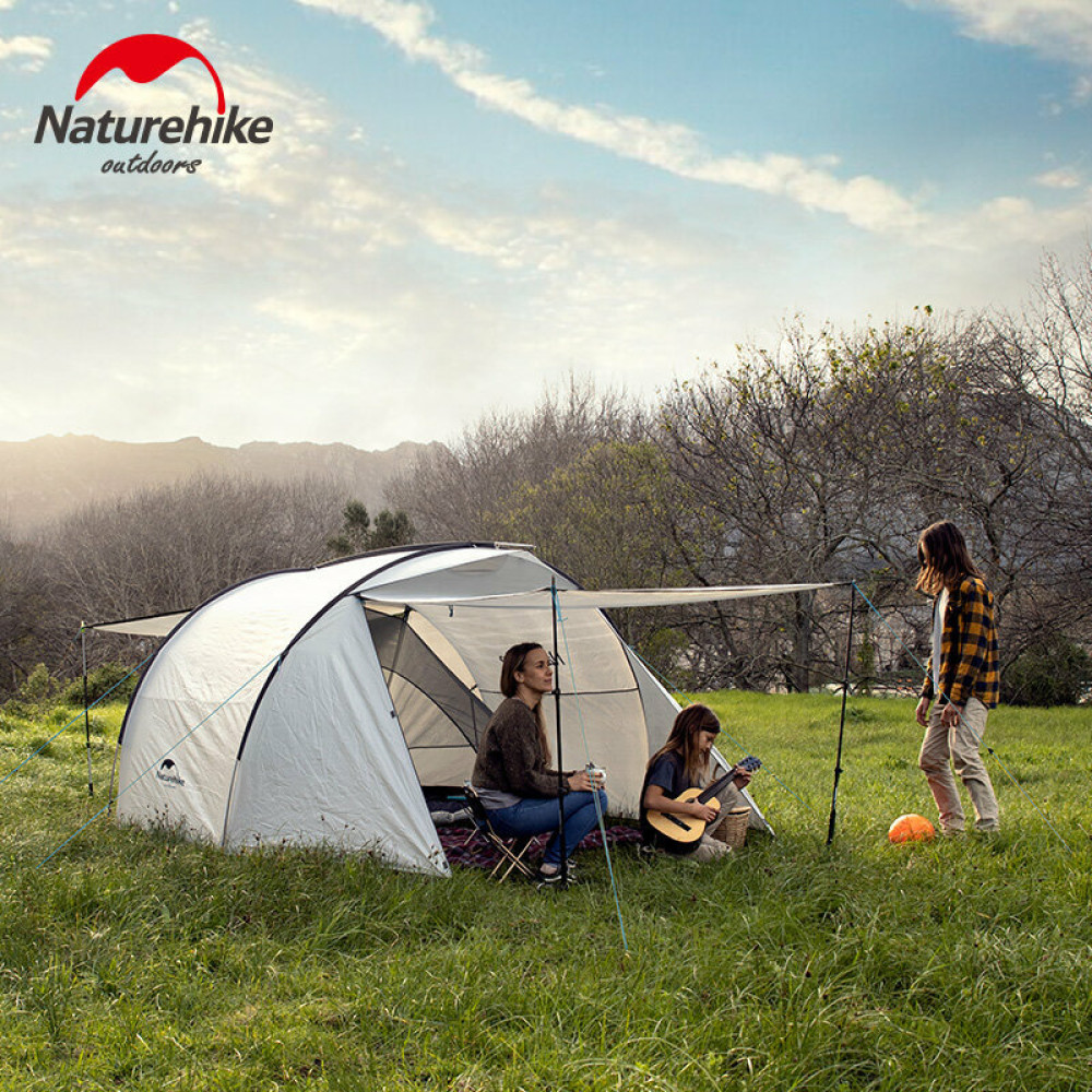 Намет тримісний Naturehike Cloud Fun 210T/Silver Coated (6927595739044)
