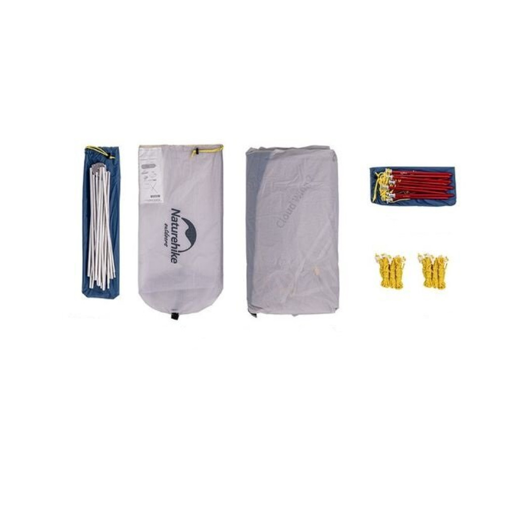 Намет надлегкий двомісний з футпринтом Naturehike CloudUP - Wing II 15D silicone NH19ZP083 6927595743430