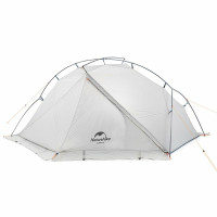 Палатка сверхлегкая двухместная Naturehike VIK II NH19ZP003-1 15D белая (6927595749425)