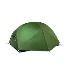 Намет надлегкий двомісний з футпринтом Naturehike Mongar NH17T007-M, 210T, темно-зелений (6927595767658)