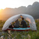 Намет надлегкий двомісний з футпринтом Naturehike Star-River 2 Updated NH17T012-T 210T сірий (6927595772683)