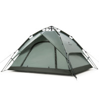 Палатка трехместная автоматическая Naturehike NH21ZP008, оливково-зеленая (6927595777442)