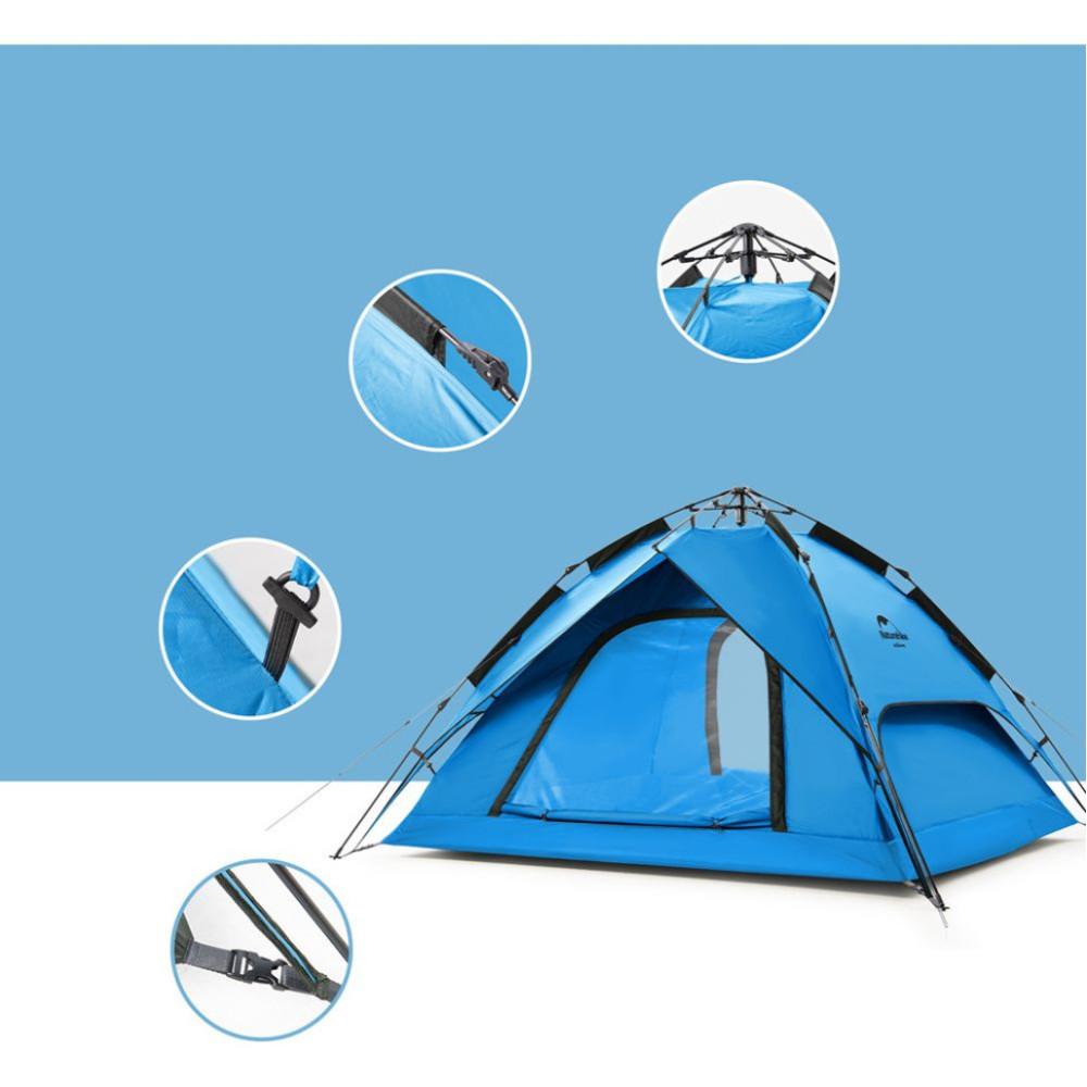 Намет чотиримісний Naturehike NH21ZP008 6927595777558