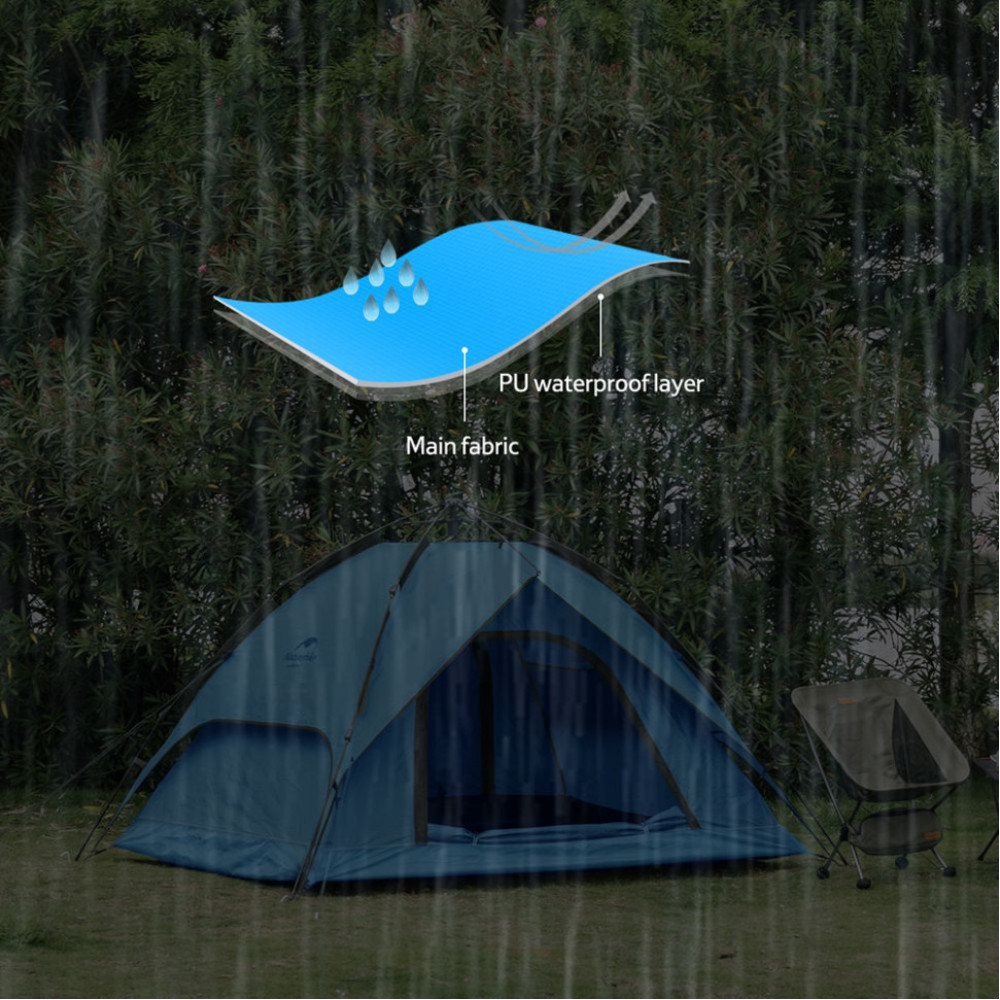 Намет чотиримісний Naturehike NH21ZP008 6927595777558