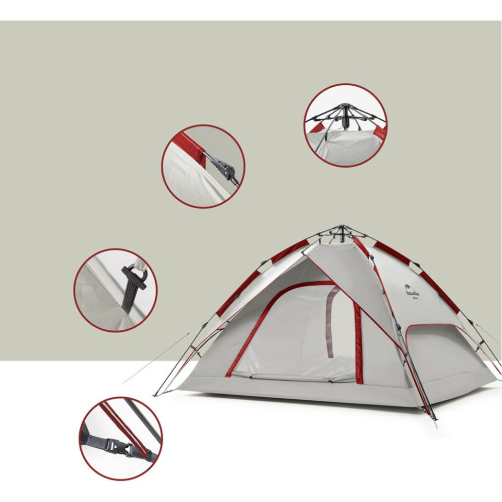 Намет чотиримісний Naturehike NH21ZP008 6927595777572