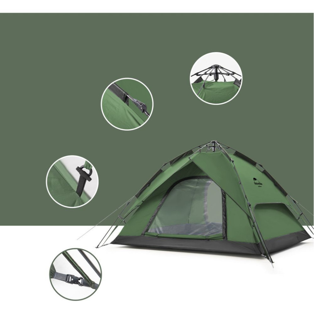 Намет чотиримісний Naturehike NH21ZP008 6927595777909
