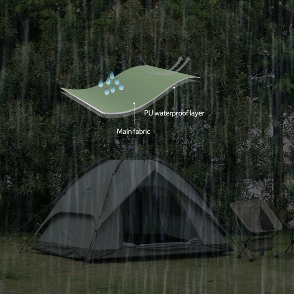 Намет чотиримісний Naturehike NH21ZP008 6927595777909
