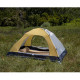 Намет двомісний Naturehike P-Series NH18Z022-P 210T/65D жовтий (6927595783610)