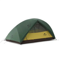 Намет надлегкий двомісний з футпринтом Naturehike Star-River 2 Updated NH17T012-T, 210T, темно-зелений (6927595789049)