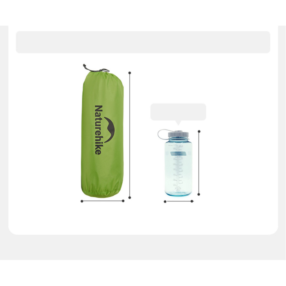 Намет двомісний Naturehike CNK2450WS030, зелений (6975641886976)