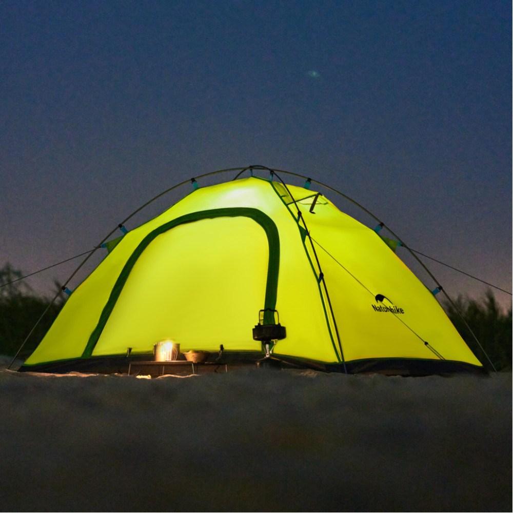 Намет двомісний Naturehike CNK2450WS030, зелений (6975641886976)