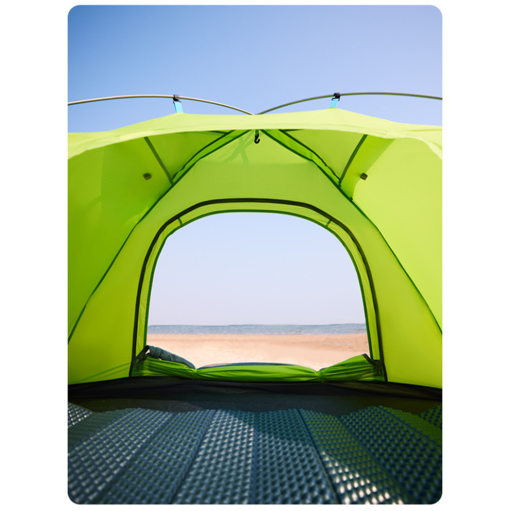 Намет двомісний Naturehike CNK2450WS030, зелений (6975641886976)