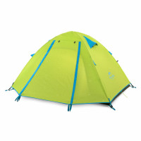 Палатка двухместная Naturehike P-Series NH18Z022-P, 210T/65D, светлая салатная (6975641887782)