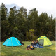 Намет двомісний Naturehike P-Series NH18Z022-P, 210T/65D, світлий салатний (6975641887782)