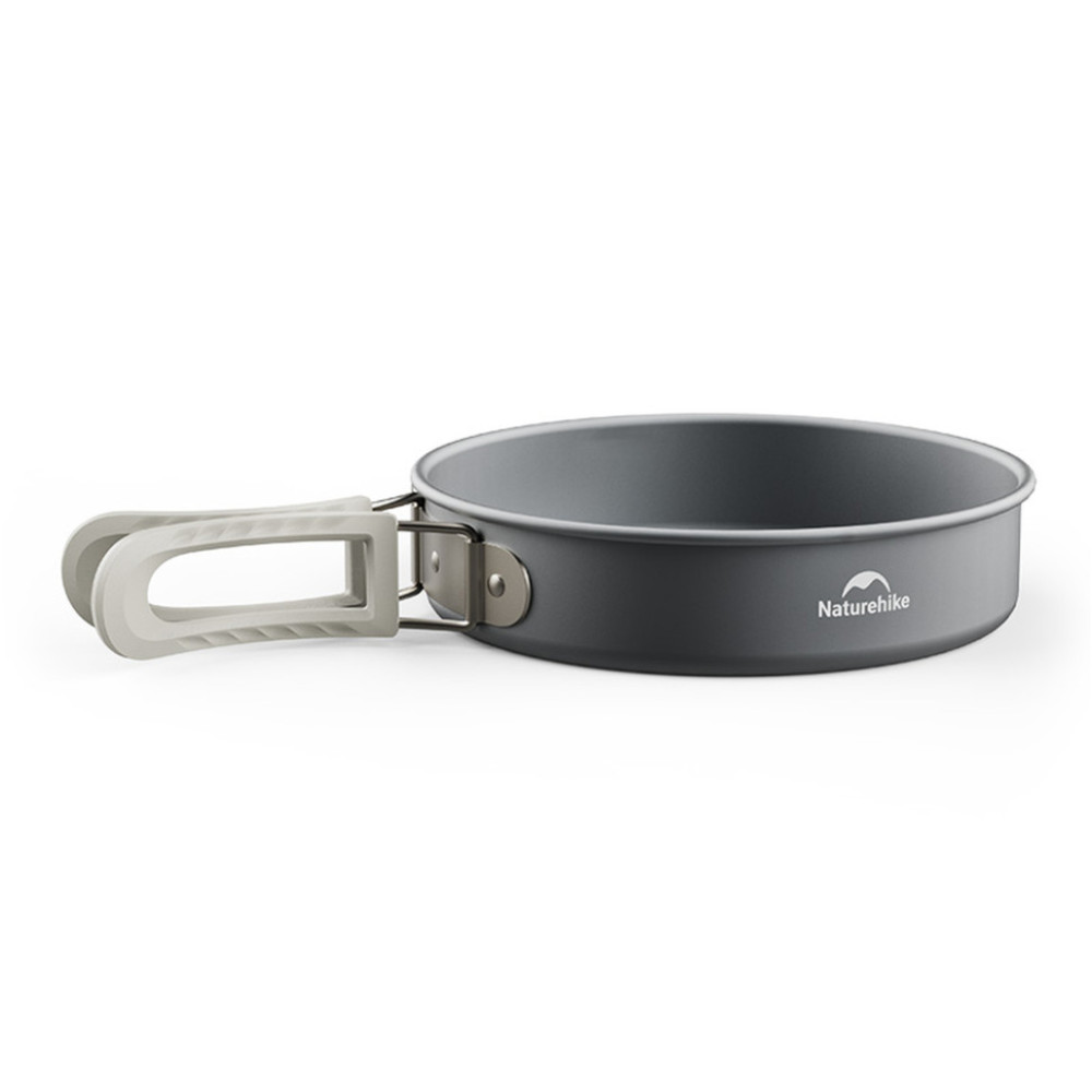 Набір посуду Naturehike CNK2450CF010 (2 каструлі, сковорідка), алюміній (6976507663335)