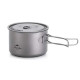 Каструля титанова Naturehike зі складаною ручкою 800 мл NH18T101-A (6927595733554)