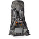 Рюкзак туристичний Naturehike NH70B070-B 70 л + 5 л чорно-сірий