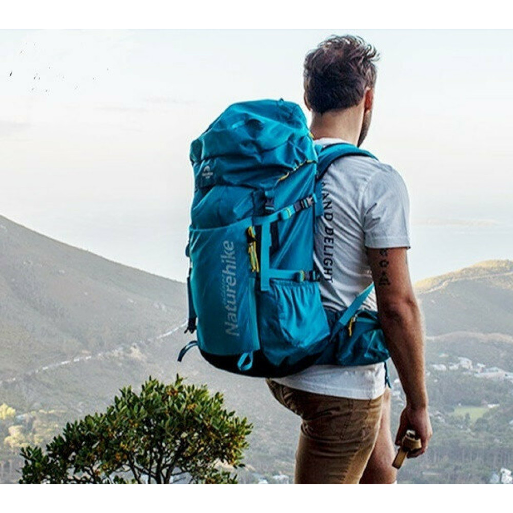 Рюкзак туристичний Naturehike NH18Y045-Q 45 л блакитний