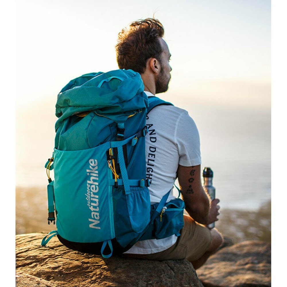Рюкзак туристичний Naturehike NH18Y045-Q 45 л блакитний