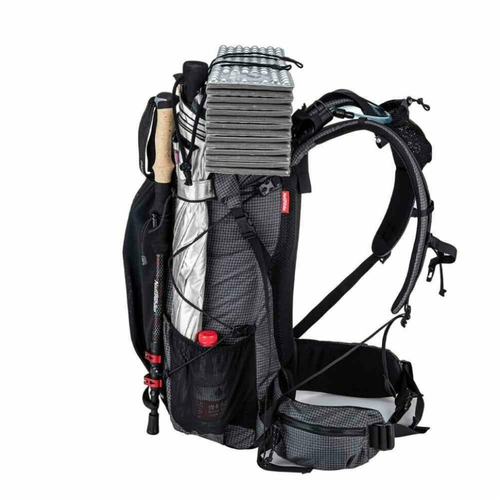 Рюкзак туристичний Naturehike Rock NH20BB113 40 + 5 л чорний