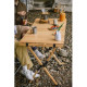 Стіл розкладний дерев'яний Naturehike NH19JJ009, світле дерево, великий (6927595707388)