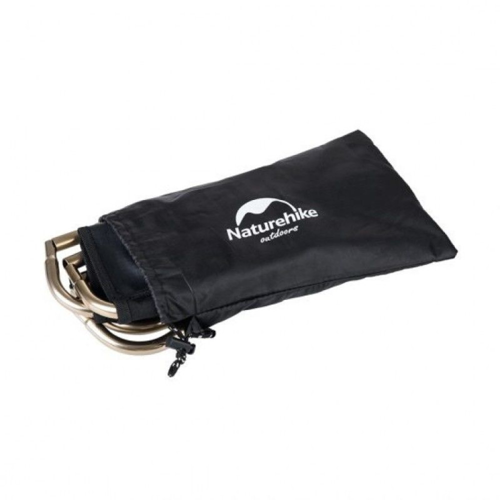 Стілець складаний Naturehike NH17Z012-L, чорний (6927595721391)