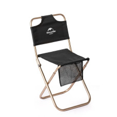 Стілець розкладний Naturehike MZ01 NH18M001-Z, чорний (6927595733806)