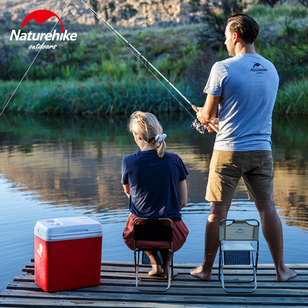 Стілець розкладний Naturehike MZ01 NH18M001-Z, хакі (6927595733813)